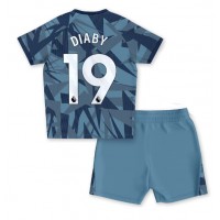 Camiseta Aston Villa Moussa Diaby #19 Tercera Equipación Replica 2023-24 para niños mangas cortas (+ Pantalones cortos)